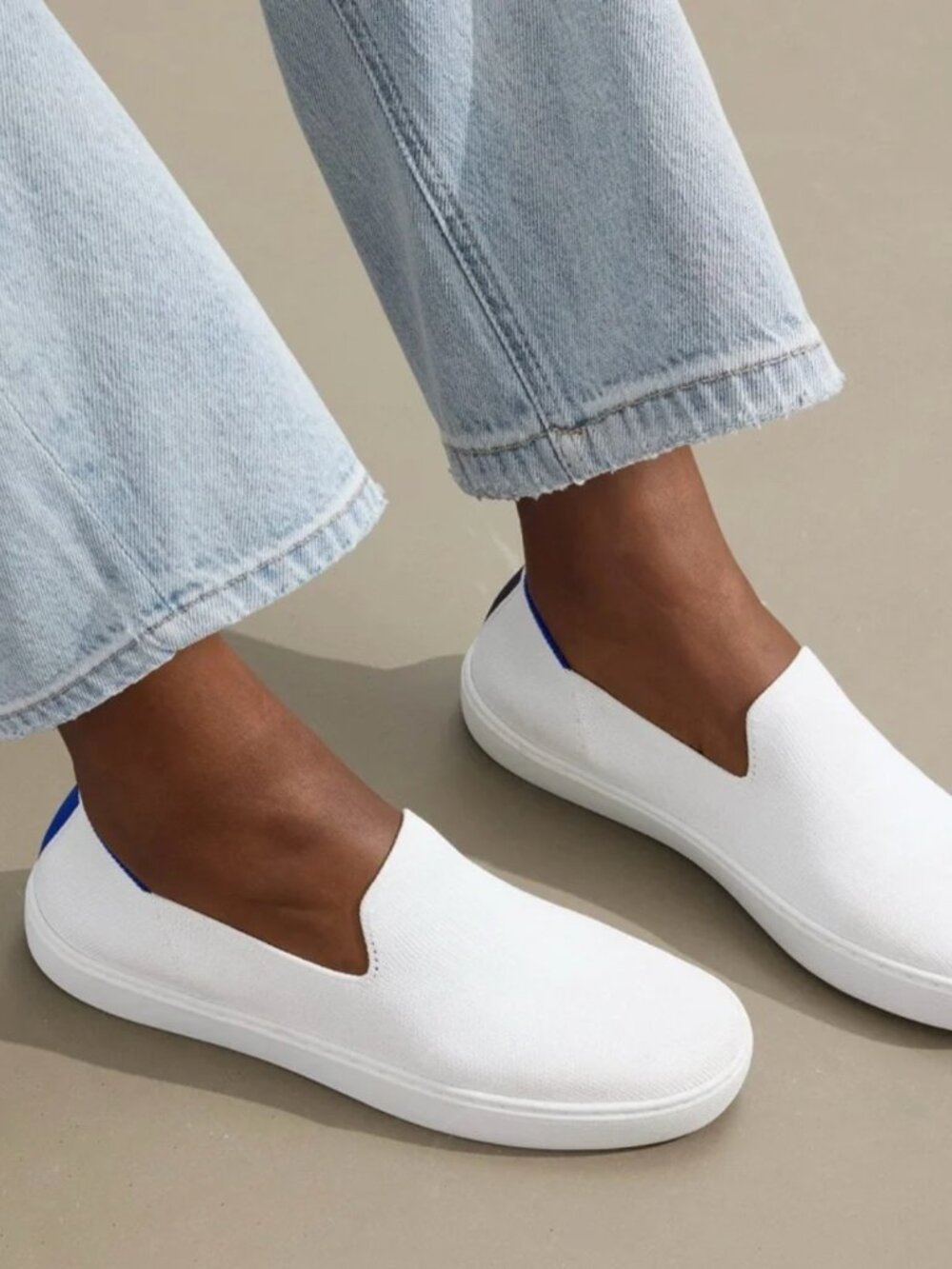 ROTHY’S “THE ORIGINAL SLIP-ON” – BRIGHT WHITE - W 7.5